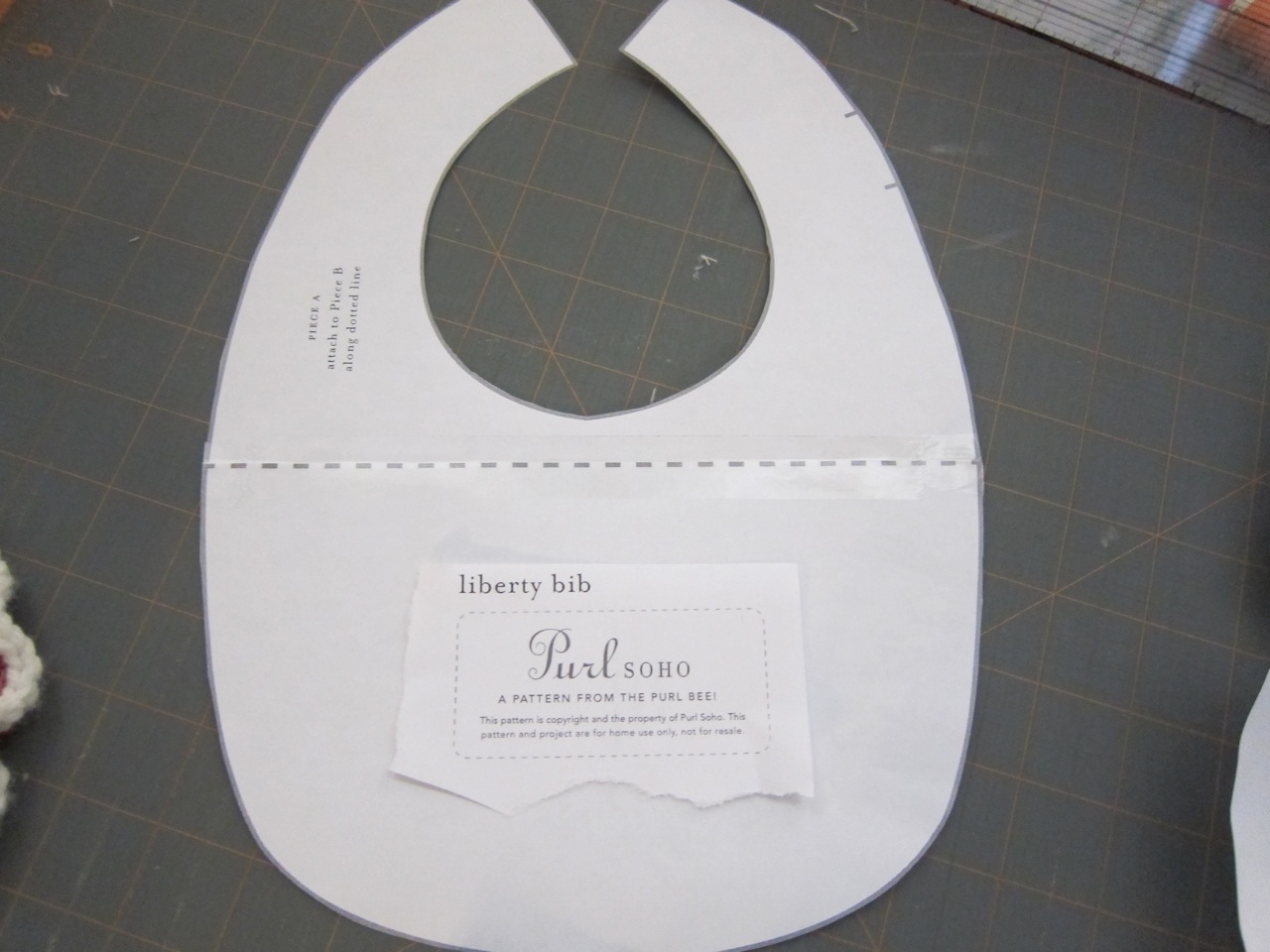 Out On the Town Bibs - Free Adult Bib Patterns